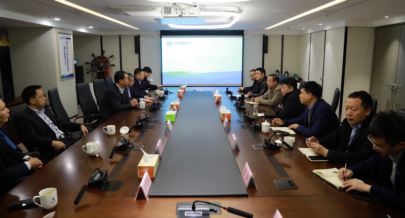 商洛市县政府一行到uwin电竞集团交流座谈｜熊良虎出席