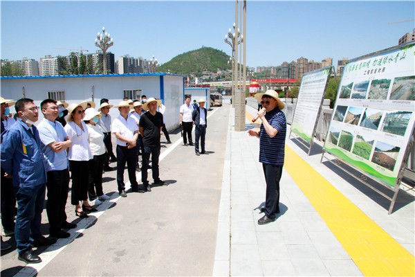 uwin电竞集团复工复产促增添项目观摩聚会与会职员走进环保保隆生态三秦在延在铜项目