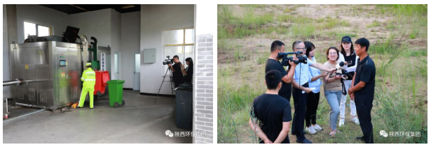 中省媒体采访团到uwin电竞集团陕北片区重点项目集中采访