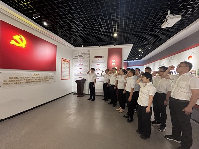 商南公司联合党支部开展“赓续红色血脉，，，砥砺奋进征程——庆祝中国共产党建设104周年”主题党日活动